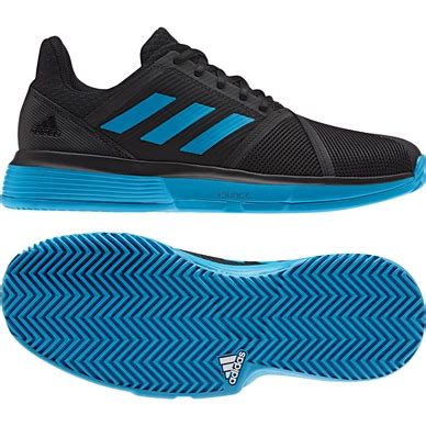 adidas tennisschoen zwart|Adidas clay tennis shoes.